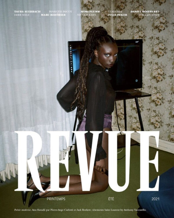 REVUE MAGAZINE SAINT LAURENT SPECIAL COVER STORY